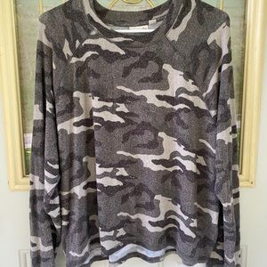 Camo Long Sleeve Top